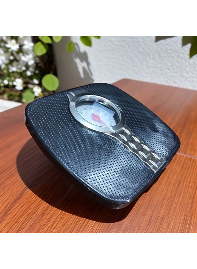 Mechanical Watch Shaped Body Weight Scale Manual Operation Black Cast Iron - Image 5